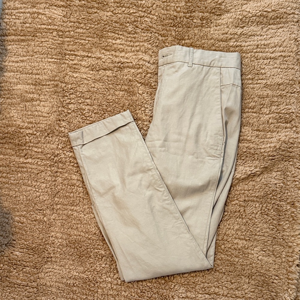 Vince Men's Light Tan Lightweight Chinos